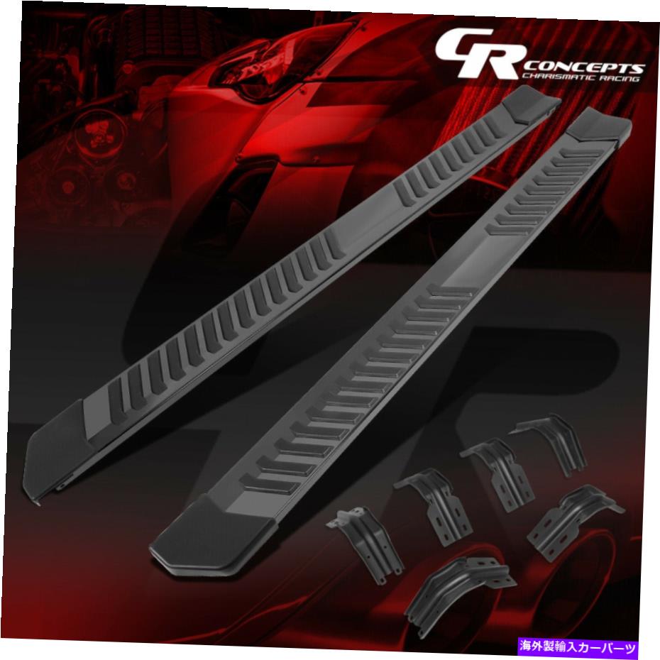 Nerf Bar 1999年から2016年のフォードF250スーパーデューティクルーキャブのペアステンレスフラットランニングボード PAIR STAINLESS FLAT RUNNING BOARD FOR 1999-2016 FORD F250 SUPER DUTY CREW CAB【並行輸入品】