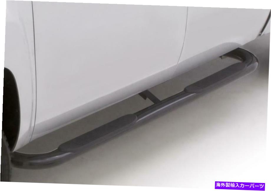 Nerf Bar Lund 23466412 4楕円形のnerfバー。鋼;黒 Lund 23466412 4 In Oval Bent Nerf Bars; Steel; Black【並行輸入品】