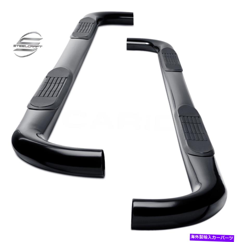 Nerf Bar Steelcraft 221900ブラックサイドステップランニングボードフィット2007 16ジープラングラー4dr STEELCRAFT 221900 Black Side steps Running Boards Fits 2007 16 Jeep Wrangler 4DR【並行輸入品】｜Us Custom Parts Shop USDM