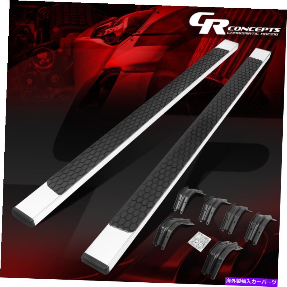 Nerf Bar ペア5 "1999-2016 Ford F250-F550 SD CREW CABのランニングボード PAIR 5"FLAT SIDE STEP BAR RUNNING BOARD FOR 1999-2016 FORD F250-F550 SD CREW CAB【並行輸入品】|Us Custom Parts Shop USDM
