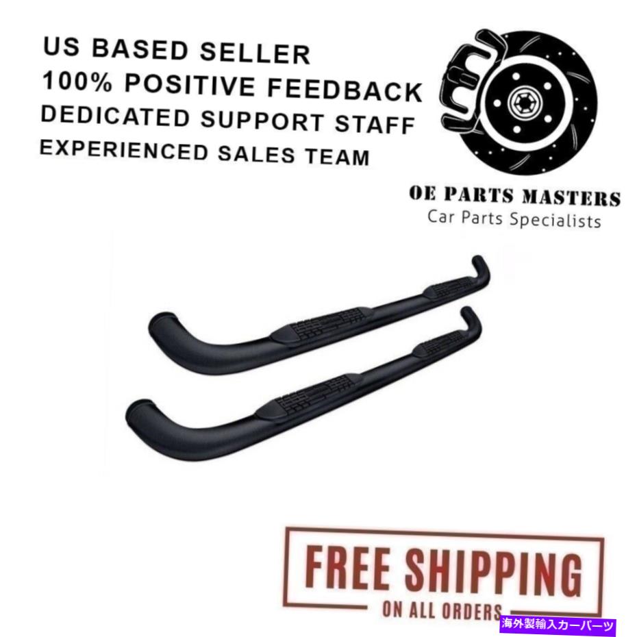Nerf Bar トヨタツンドラのPROMAXX AUTOMOTIVE 07-??16 DOUBLE 3 ''ブラックラウンドナーフバー ProMaxx Automotive For Toyota Tundra 07-16 Double 3'' Black Round Nerf Bars【並行輸入品】