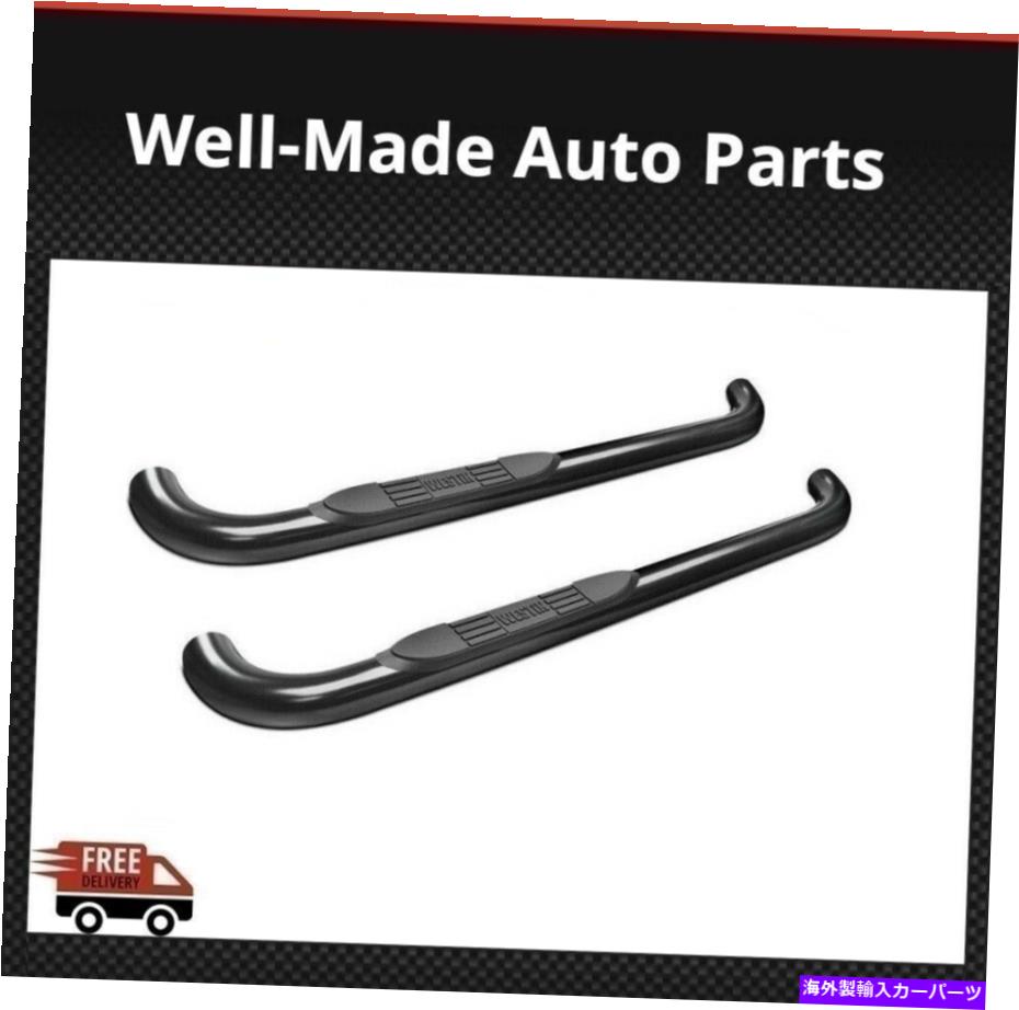 Nerf Bar ウェスティンはフォードF-150 97-03 eシリーズラウンドナーフバー3 "コーティング Westin Fits Ford F-150 97-03 E-Series Round Nerf Bars 3"Black Powder Coated【並行輸入品】｜Us Custom Parts Shop USDM