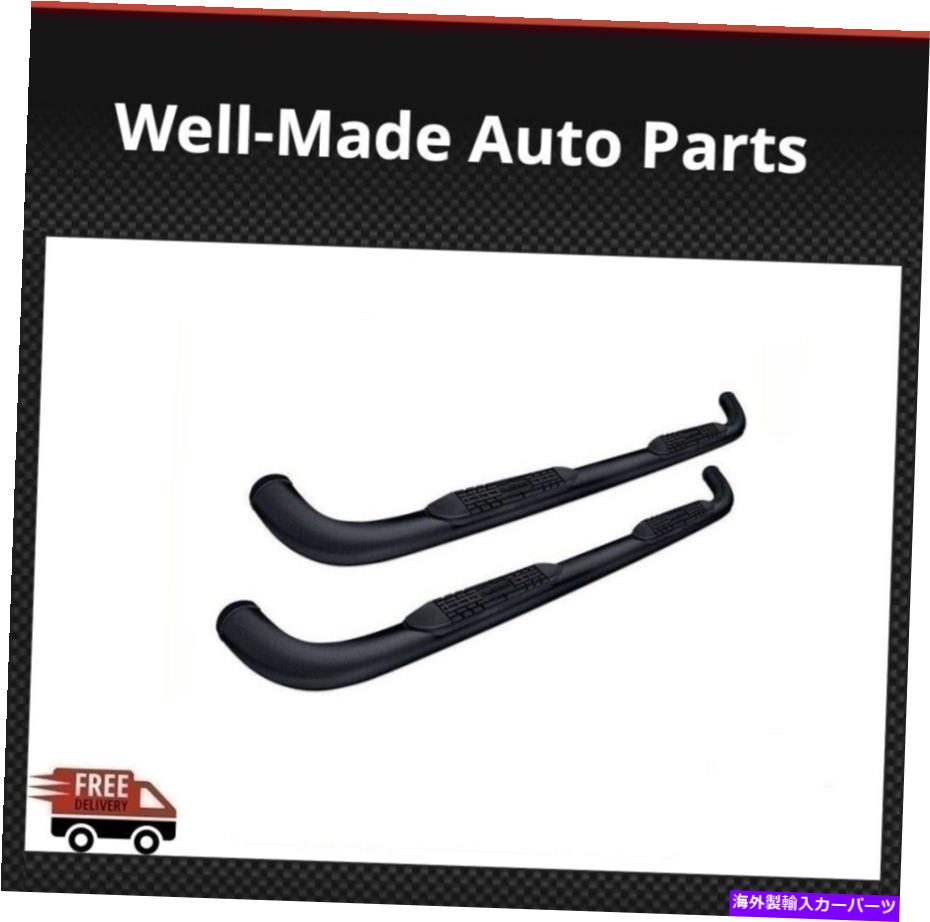 Nerf Bar PROMAXX AUTOMOTIVE FITS 09-16 DODGE RAM BLACK RAUND NERF BARS CREW CAB 3 '' ProMaxx Automotive Fits 09-16 Dodge Ram Black Round Nerf Bars Crew Cab 3''【並行輸入品】