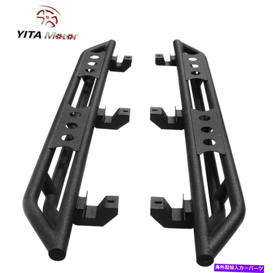 Nerf Bar 2018-2022のランニングボードジープラングラーJL 4DRサイドステップアーマーナーフバー2021 Running Boards for 2018-2022 Jeep Wrangler JL 4DR Side Step Armor Nerf Bars 2021【並行輸入品】|Us Custom Parts Shop USDM