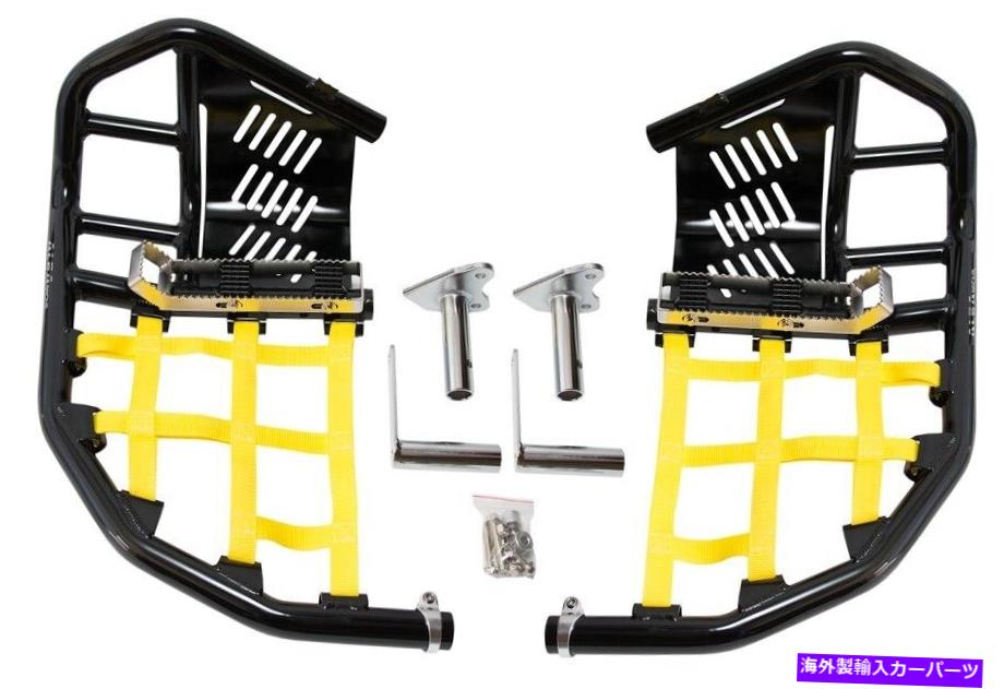 Nerf Bar Honda TRX 400EX 400X NERF BARS PRE PEG ALBA RACING BLACK/RED 211 T7 by Honda TRX 400EX 400X Nerf Bars Pro Peg Alba Racing Black/Red 211 T7 BY【並行輸入品】