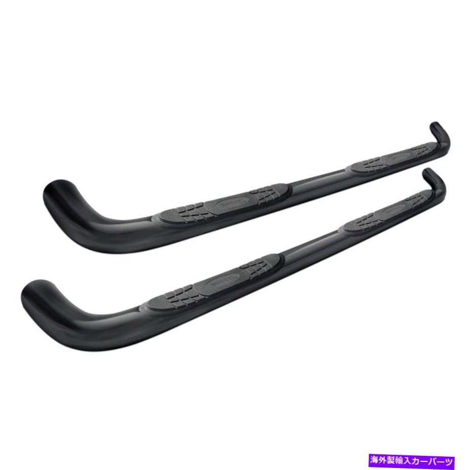 Nerf Bar トヨタタコマ04 smittybilttn1130-s4b 3 "キャブの長さブラックラウンド確実なステップ For Toyota Tacoma 04 Smittybilt TN1130-S4B 3" Cab Length Black Round Sure Steps【並行輸入品】|Us Custom Parts Shop USDM