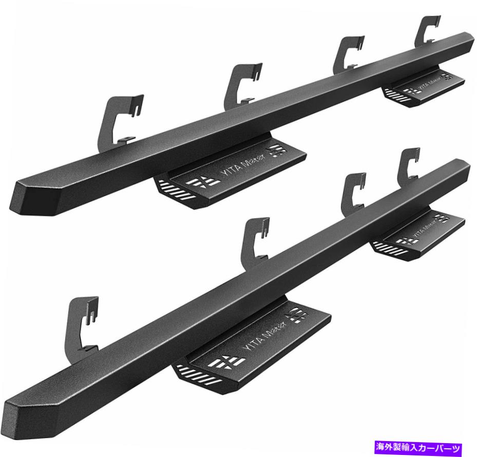 Nerf Bar 07-18シルバラード/シエラ1500クルーキャブドロップサイドステップナーフバーのランニングボード Running Boards for 07-18 Silverado/Sierra 1500 Crew Cab Drop Side Step Nerf Bars【並行輸入品】|Us Custom Parts Shop USDM