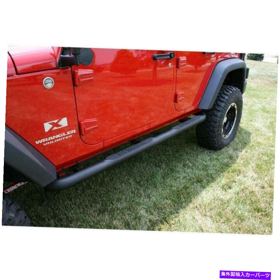 Nerf Bar 頑丈なリッジ11591.06ステップナーフバー Rugged Ridge 11591.06 Step Nerf Bar【並行輸入品】｜Us Custom Parts Shop USDM