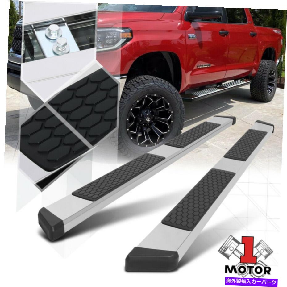 Nerf Bar ステンレス鋼フラットランニングボード5 "サイドステップnerf bar for 07-21 Tundra ext Cab Stainless Steel Flat Running Board 5"Side Step Nerf Bar for 07-21 Tundra Ext Cab【並行輸入品】｜Us Custom Parts Shop USDM