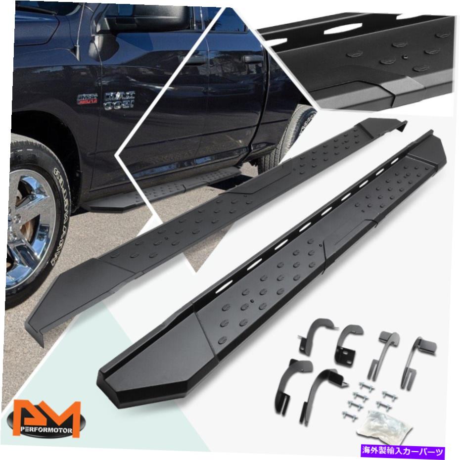 Nerf Bar 09-20用ダッジRAM 1500拡張キャブ5.5 "サイドステップナーフバーランニングボードブラック For 09-20 Dodge Ram 1500 Extended Cab 5.5"Side Step Nerf Bar Running Board Black【並行輸入品】｜Us Custom Parts Shop USDM