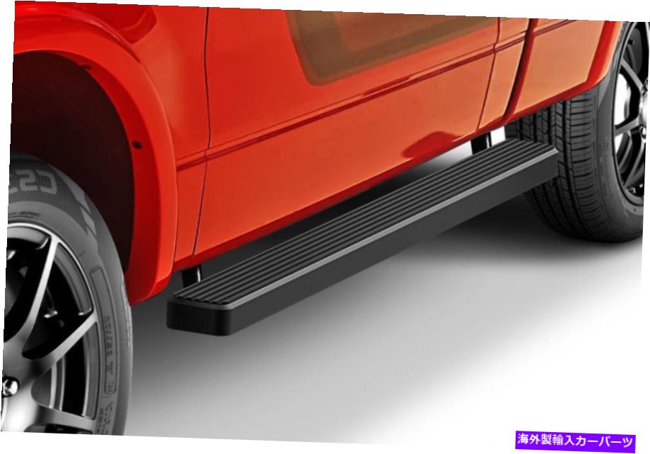 Nerf Bar 4 "黒いiboardランニングボードnerfバーフィット09-14フォードF150レギュラーキャブ 4" Black iBoard Running Boards Nerf Bars Fit 09-14 Ford F150 Regular Cab【並行輸入品】｜Us Custom Parts Shop USDM