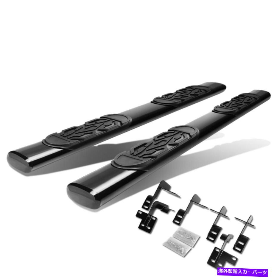 Nerf Bar フィット2019-2020 RAM 1500クアッドキャブ6 "楕円形ランニングボードサイドステップネルフバーブラック Fit 2019-2020 Ram 1500 Quad Cab 6"Oval Running Board Side Step Nerf Bar Black【並行輸入品】｜Us Custom Parts Shop USDM