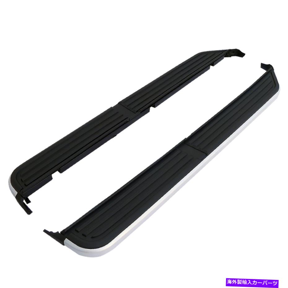 Nerf Bar 2005-2014のランドローバーディスカバリーLR3 LR4 nerfサイドステップバーランニングボードSilv For 2005-2014 Land Rover Discovery LR3 LR4 Nerf Side Step Bar Running Board Silv【並行輸入品】