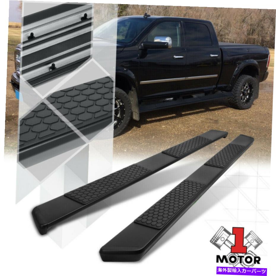Nerf Bar 09-22ラム2500/3500エクステストクルー/メガキャブ用のブラックランニングボード6 "ステップnerfバー Black Running Board 6" Step Nerf Bar for 09-22 Ram 2500/3500 Ext Crew/Mega Cab【並行輸入品】｜Us Custom Parts Shop USDM