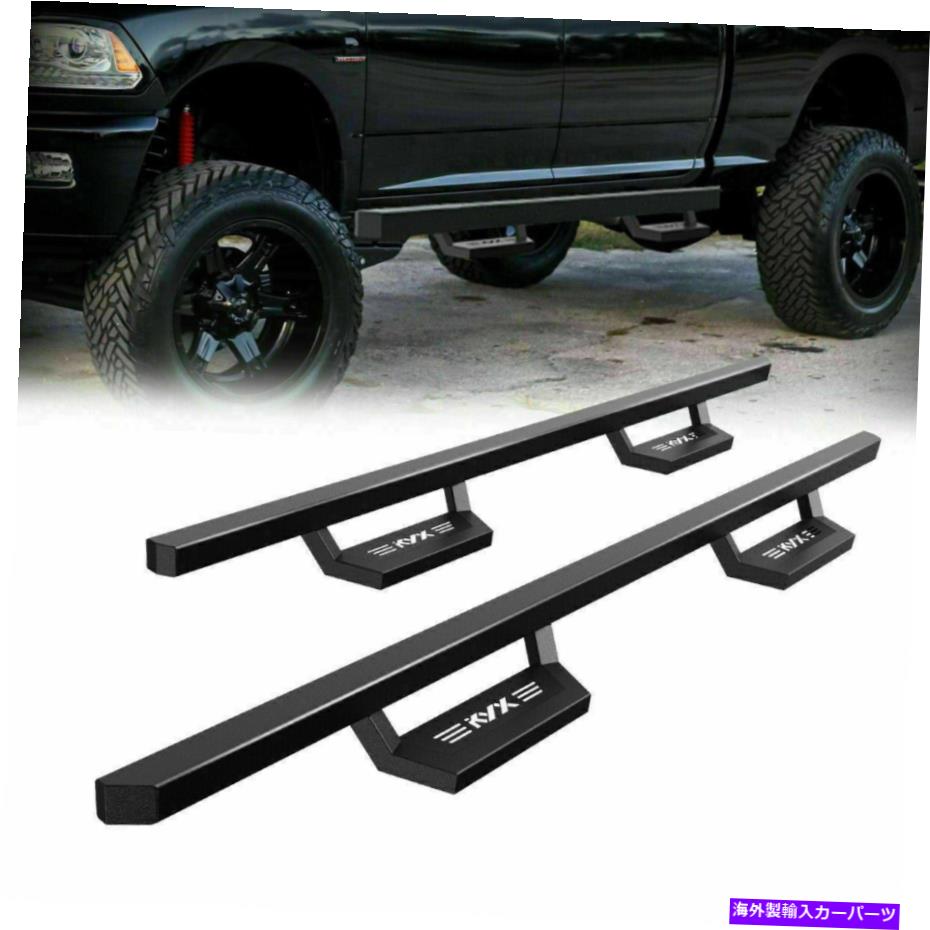 Nerf Bar Kyxランニングボードサイドステップ2007-2021 2010年のトヨタツンドラクルーマックス KYX Running Board Side Step Nerf Bar For 2007-2021 2010 Toyota Tundra Crew MAX【並行輸入品】