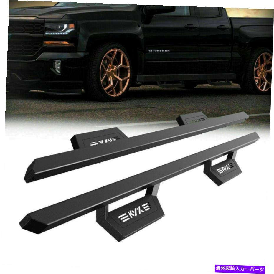 Nerf Bar シルバラード/シエラ1500拡張キャブ07-18のネルフバーサイドステップランニングボード Nerf Bar Side Step Running Board For Silverado/Sierra 1500 Extended Cab 07-18【並行輸入品】｜Us Custom Parts Shop USDM