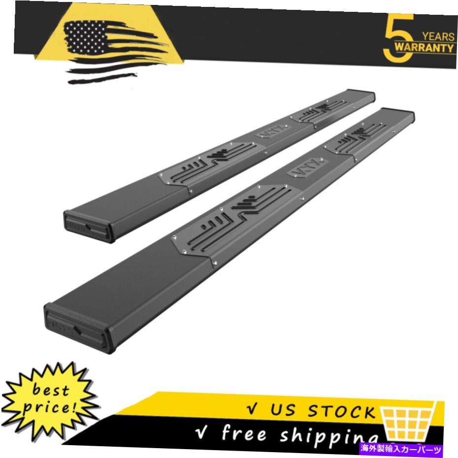 Nerf Bar 2005-2022トヨタタコマダブルキャブナーフバーランニングボードのランニングステップ Running Steps for 2005-2022 Toyota Tacoma Double Cab Nerf Bars Running Boards【並行輸入品】
