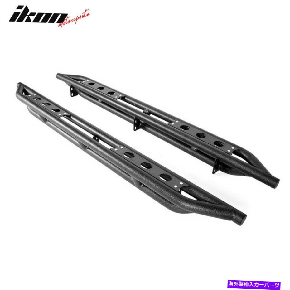 Nerf Bar 適合07-18 GMC Sierra/Chevy Silverado Crew Cab 6 \