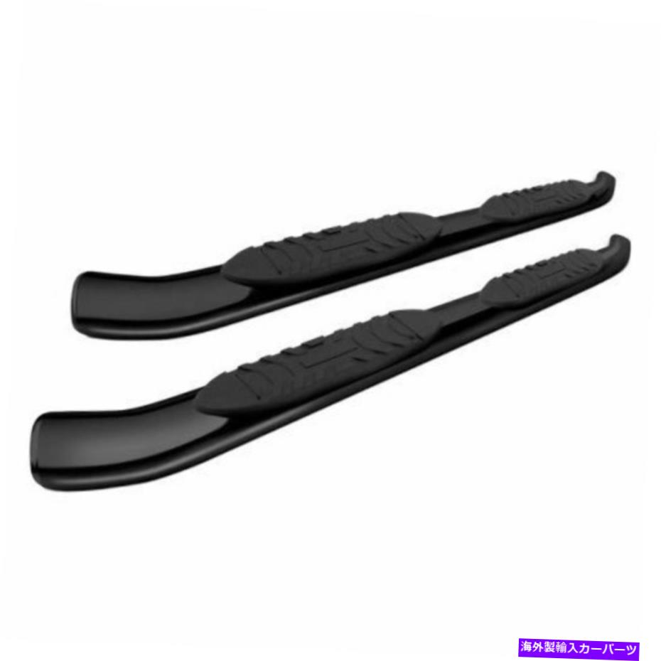Nerf Bar Lund -5楕円形の湾曲した鋼のnerfバー LUND - 5 In OVAL CURVED STEEL NERF BARS【並行輸入品】