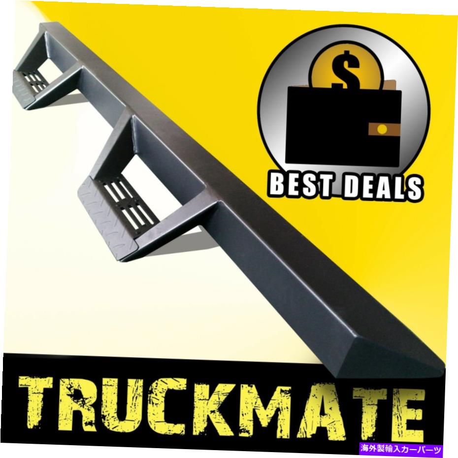 Nerf Bar フィット15-18フォードF150スーパークルーキャブマットblkランニングボードサイドステップナーフバー Fit 15-18 Ford F150 Super Crew Cab Matte BLK Running Boards Sides Step Nerf Bars【並行輸入品】｜Us Custom Parts Shop USDM