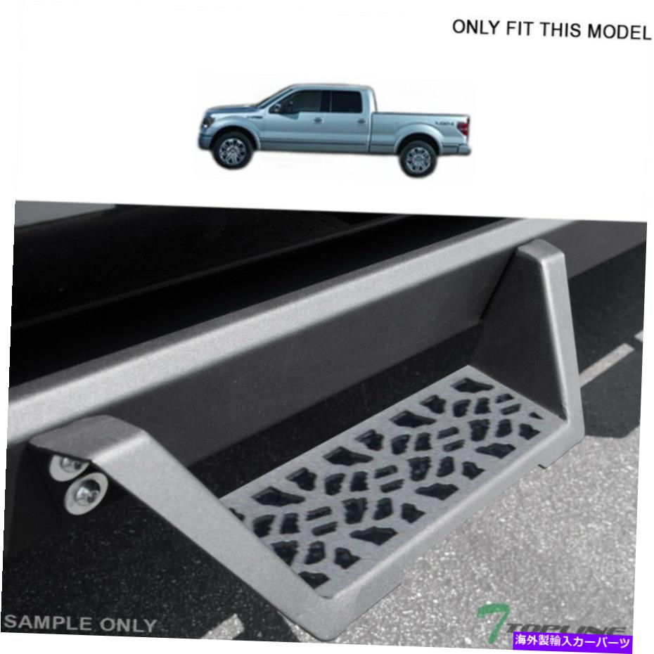 Nerf Bar 2009-2014 F150のトップラインSuperCrew Cab Modular Drop Step Nerf Bars -MatteBlk Topline For 2009-2014 F150 Supercrew Cab Modular Drop Step Nerf Bars - Matte Blk【並行輸入品】｜Us Custom Parts Shop USDM
