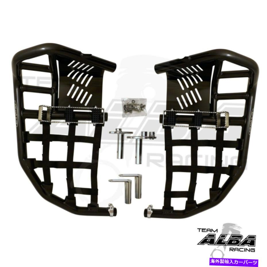 Nerf Bar Raptor 700 Nerf Bars Pro Peg Heel Gaurds Alba RacingBlk Blk 197 T7 BB Raptor 700 Nerf Bars Pro Peg Heel Gaurds Alba Racing Blk Blk 197 T7 BB【並行輸入品】