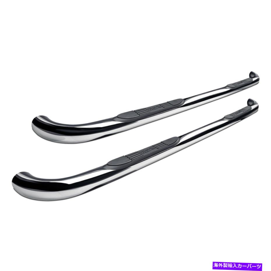 Nerf Bar トヨタタコマ05-22ウェスティン3 "eシリーズキャブの長さ磨き丸いステップバー For Toyota Tacoma 05-22 Westin 3" E-Series Cab Length Polished Round Step Bars【並行輸入品】｜Us Custom Parts Shop USDM