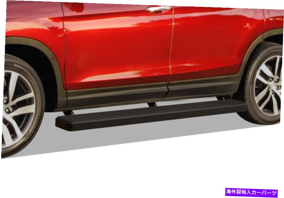 Nerf Bar iboardランニングボード6インチマットブラックフィット16-22ホンダパイロット iBoard Running Boards 6 inches Matte Black Fit 16-22 Honda Pilot【並行輸入品】｜Us Custom Parts Shop USDM