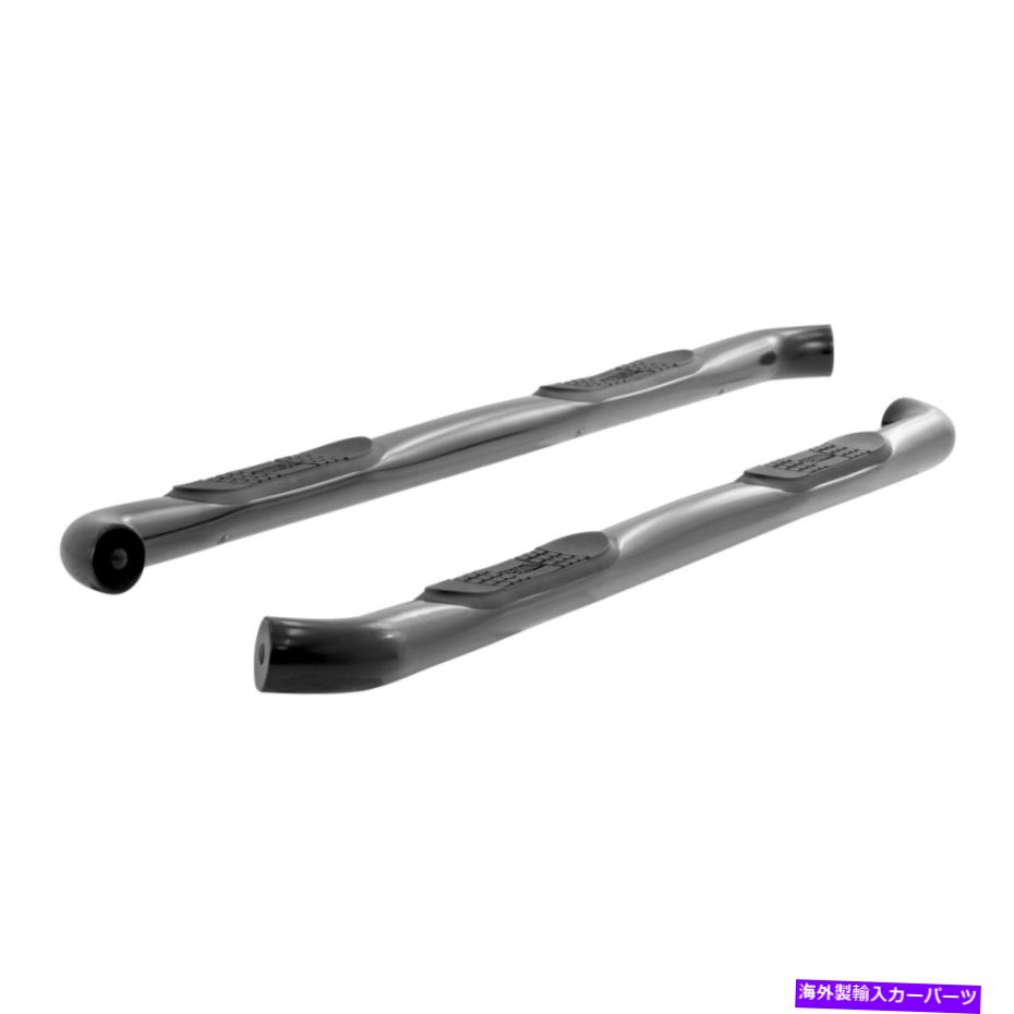 Nerf Bar 2015-2022 Ford F-150 SuperCrew Cabのラウンドブラックナーフバーサイドステップ Aries 3in Round Black Nerf Bars Side Step for 2015-2022 Ford F-150 SuperCrew Cab【並行輸入品】