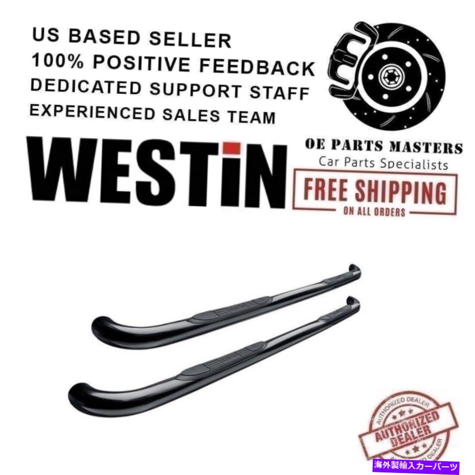 Nerf Bar ウェスティン3 "09-14フォードF-150 Eシリーズラウンドナーフバー用にコーティング Westin 3"Black Powder Coated For 09-14 Ford F-150 E-Series Round Nerf Bars【並行輸入品】｜Us Custom Parts Shop USDM