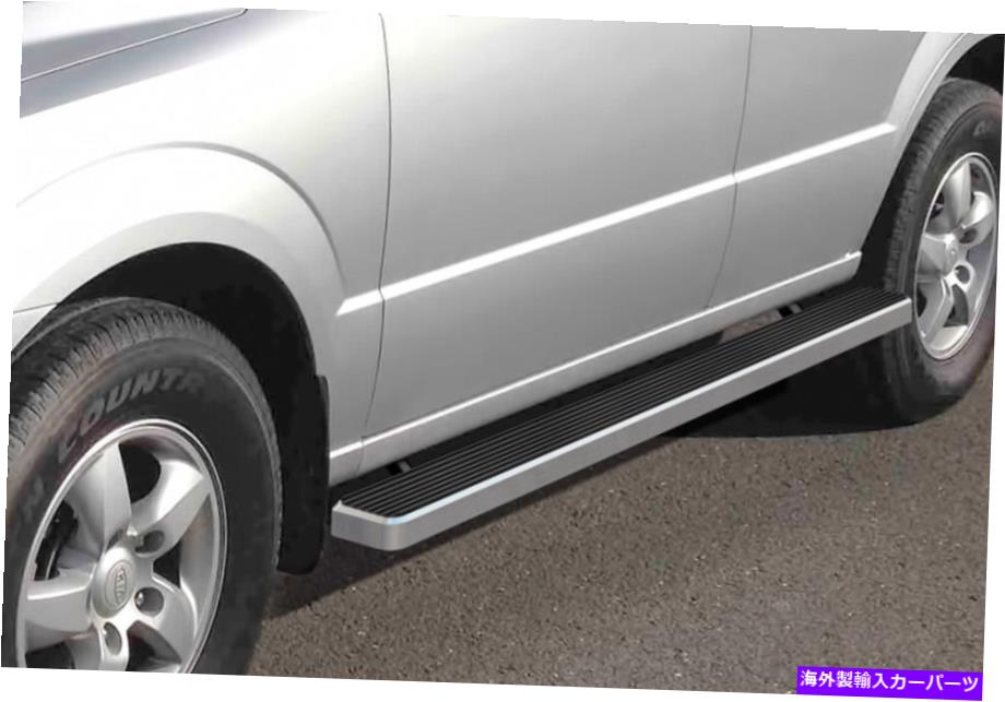 Nerf Bar Iboardランニングボード4インチフィット03-10 Kia Sorento iBoard Running Boards 4 inches Fit 03-10 KIA Sorento【並行輸入品】
