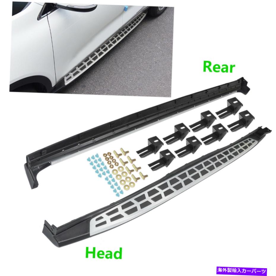 Nerf Bar サイドステップナーフバーランニングボードヒュンダイパリセード2019-2021 T7 Side Steps Nerf Bar Running Boards Mud Guards For Hyundai Palisade 2019-2021 T7【並行輸入品】