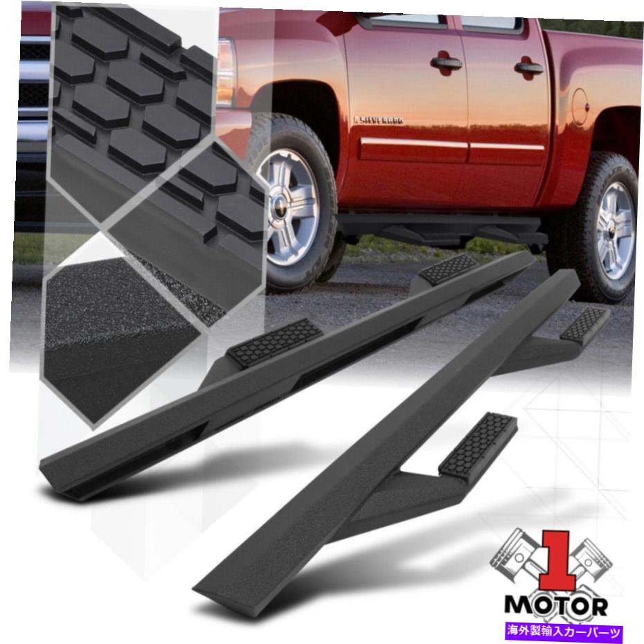 Nerf Bar 07-19シルバラド/シエラ1500/2500クルーキャブのための軟鋼ステップ/nerfバーサイドアーム Mild Steel Step/Nerf Bar Side Arm for 07-19 Silverado/Sierra 1500/2500 Crew Cab【並行輸入品】｜Us Custom Parts Shop USDM 100,210円