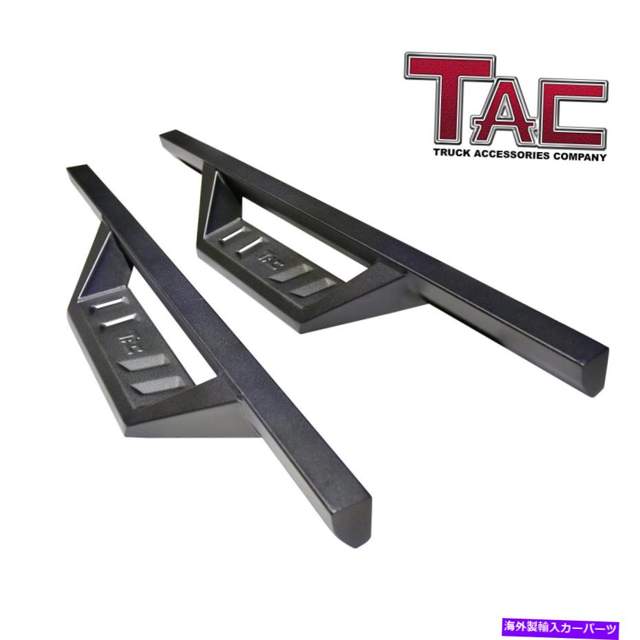 Nerf Bar 2018-2022のTACサイドワインダーランニングボードジープラングラーJL 2ドアSUVブラック TAC Sidewinder Running Boards For 2018-2022 Jeep Wrangler JL 2 Door SUV Black【並行輸入品】