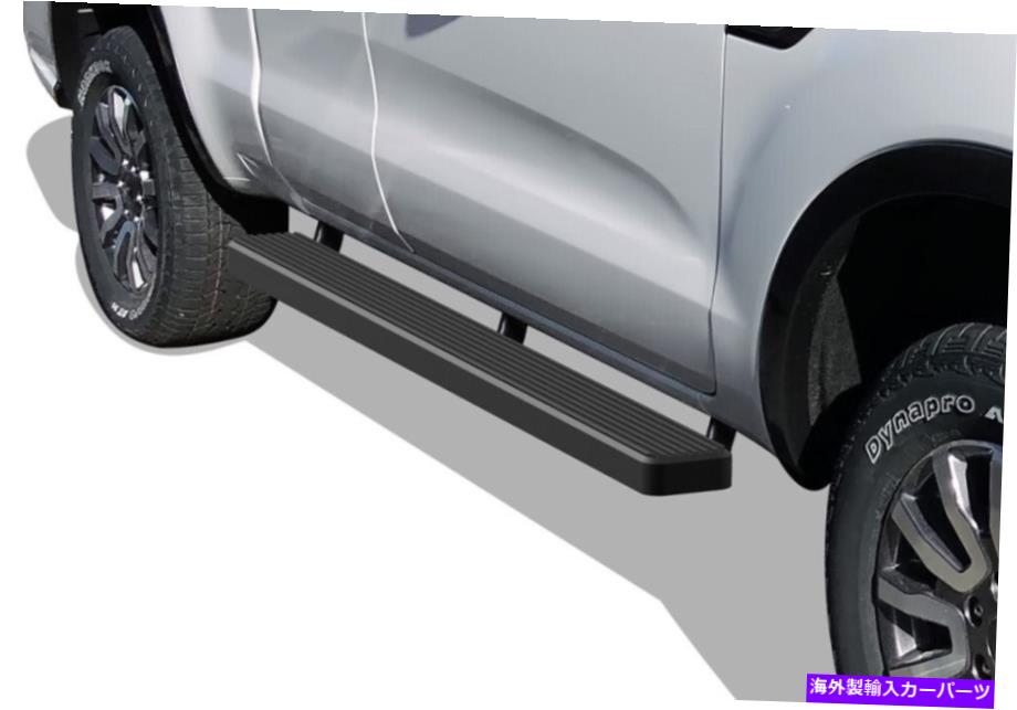 Nerf Bar iboardランニングボード5インチマットブラックフィット19-22フォードレンジャースーパーキャブ2dr iBoard Running Boards 5 inches Matte Black Fit 19-22 Ford Ranger Super Cab 2Dr【並行輸入品】｜Us Custom Parts Shop USDM