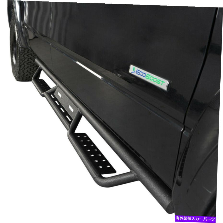 Nerf Bar フィットフォードF-150 2009-2014スーパークルートラックサイドステップアーマーナーフバーランニングボード Fit Ford F-150 2009-2014 SuperCrew Truck Side Step Armor Nerf Bar Running Boards【並行輸入品】