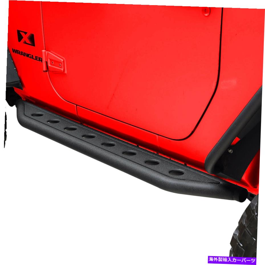 Nerf Bar ランニングボードガードサイドステップナーフバーフィット07-18ジープラングラーjk2ドア Running Board Guards Side Step Nerf Bar Fit 07-18 Jeep Wrangler JK 2 Door【並行輸入品】