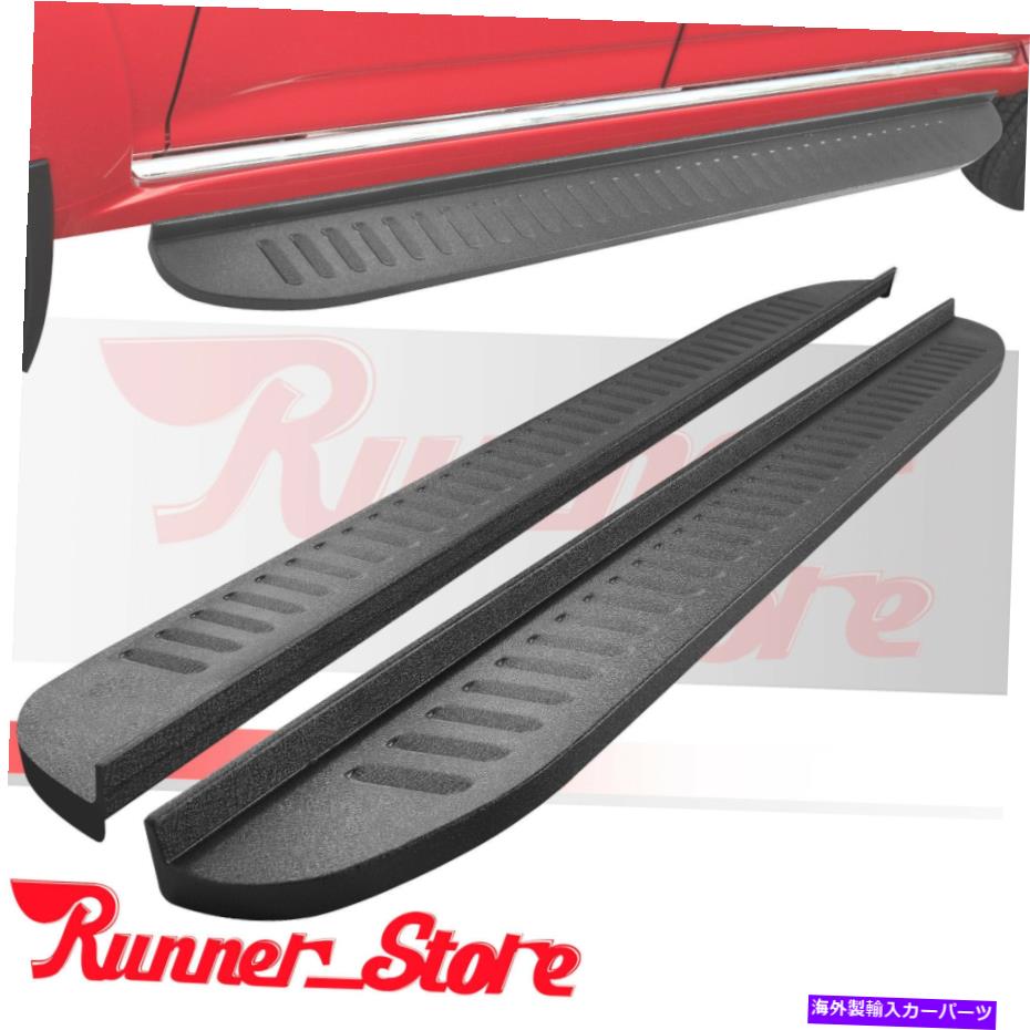 Nerf Bar フィット07-21トヨタツンドラ7インチステップナーフバークルーマックスランニングボードラプターD7 Fit 07-21 Toyota Tundra 7 inch Step Nerf Bar Crew Max Running Board Raptor D7【並行輸入品】