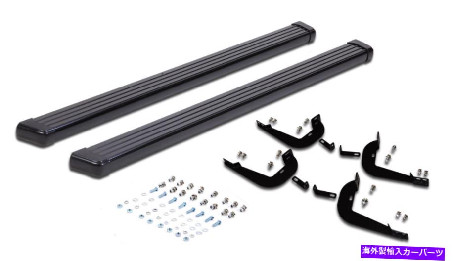 Nerf Bar ランニングボードフィット01-09 Trailblazer Envoy AscenderBravadaStep Nerf Bar Black Running Boards Fit 01-09 Trailblazer Envoy Ascender Bravada Step Nerf Bar Black【並行輸入品】