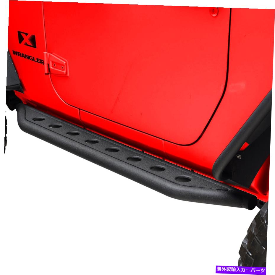 Nerf Bar ランニングボードガードサイドステップナーフバーフィット07-18ジープラングラーjk2ドア Running Board Guards Side Step Nerf Bar Fit 07-18 Jeep Wrangler JK 2 Door【並行輸入品】｜Us Custom Parts Shop USDM 101,860円