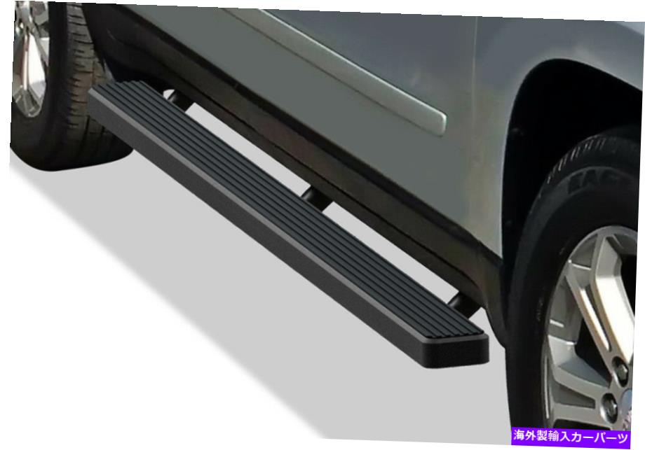 Nerf Bar iboardランニングボード4inマットブラックフィット07-17シボレートラバースビュイックエンクレーブ iBoard Running Boards 4in Matte Black Fit 07-17 Chevy Traverse Buick Enclave【並行輸入品】