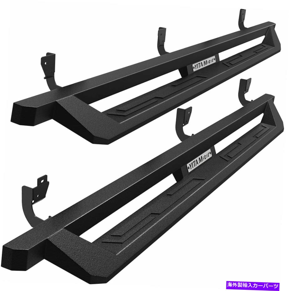 Nerf Bar 2009-2018 Dodge Ram 1500クアッドキャブドロップサイドステップナーフバーに合わせてランニングボードフィット Running Board fit for 2009-2018 Dodge Ram 1500 Quad Cab Drop Side Step Nerf Bars【並行輸入品】