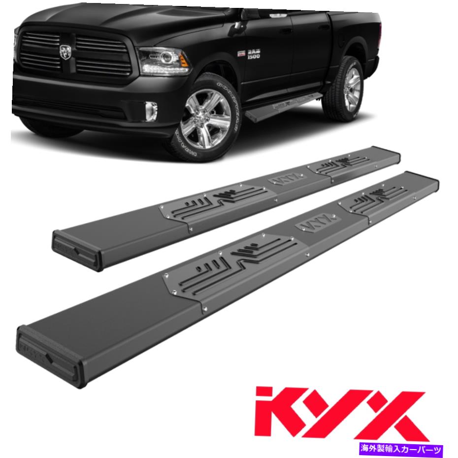 Nerf Bar Kyx 6 "ランニングボードサイドステップ2009-2018 Dodge Ram 1500 Crew CabのNerf Bar KYX 6" Running Boards Side Steps Nerf Bar For 2009-2018 Dodge Ram 1500 Crew Cab【並行輸入品】｜Us Custom Parts Shop USDM