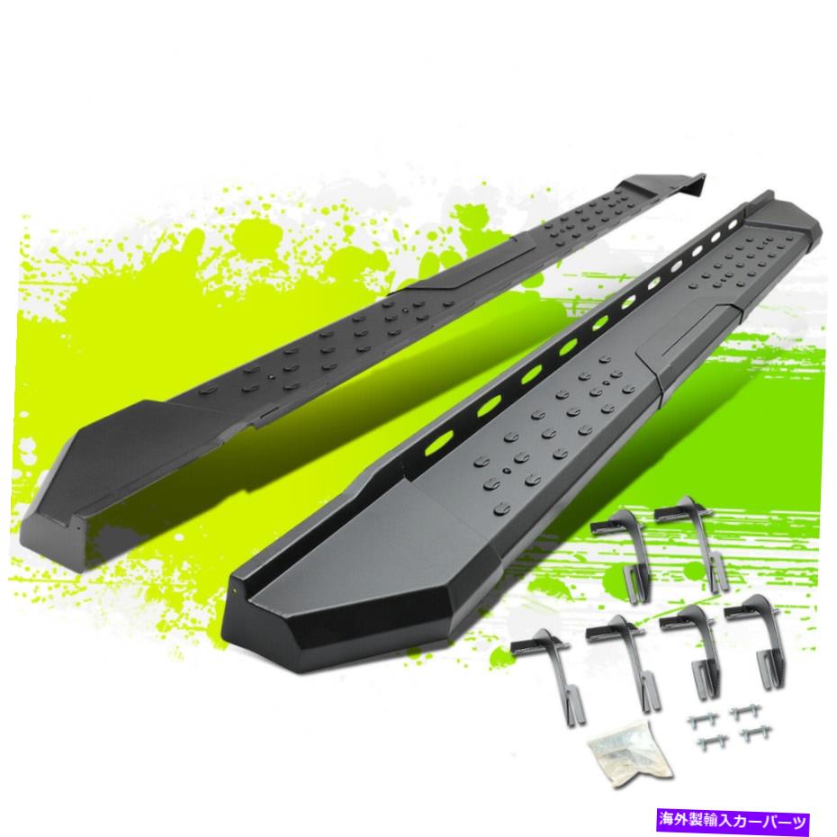 Nerf Bar 5.5 "コーティングされたサイドステップnerfバーランニングボードフォードスーパークルーキャブ15-20 5.5" Coated Side Step Nerf Bars Running Boards for Ford Super Crew Cab 15-20【並行輸入品】｜Us Custom Parts Shop USDM