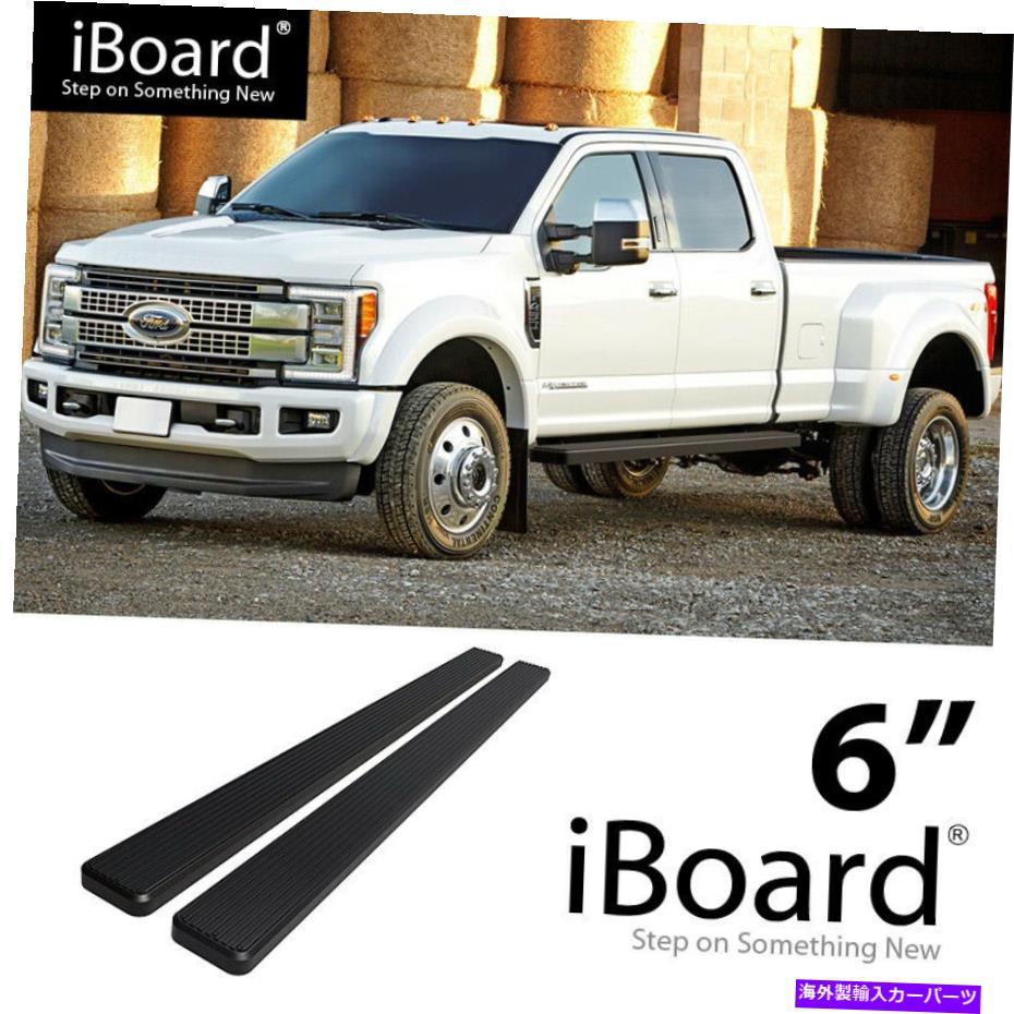 Nerf Bar ランニングボードサイドステップ6インチブラックフィットFord F250/F350 Superduty Crew Cab 99-16 Running Board Side Step 6in Black Fit Ford F250/F350 SuperDuty Crew Cab 99-16【並行輸入品】｜Us Custom Parts Shop USDM 101,860円