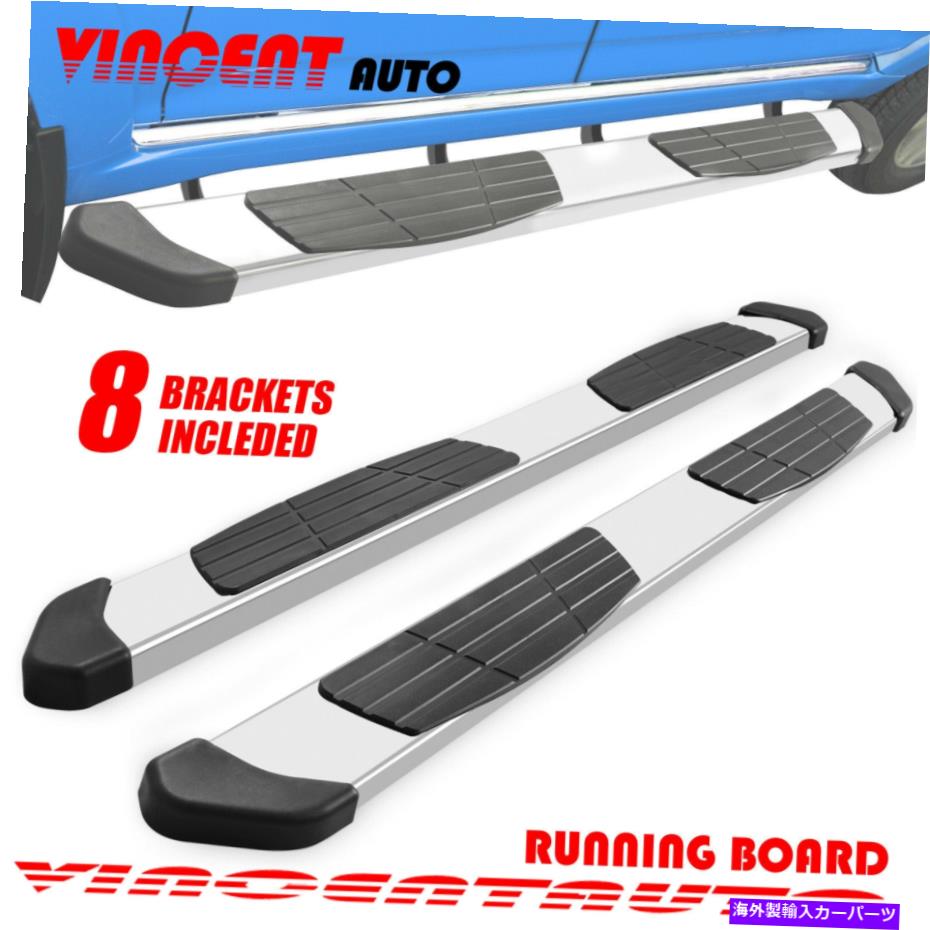Nerf Bar 6.5インチサイドステップフィット2022トヨタツンドラクルーマックスランニングボードnerf bar s/s t 6.5 inch Side Step Fit 2022 Toyota Tundra Crew Max Running Board Nerf Bar S/S T【並行輸入品】