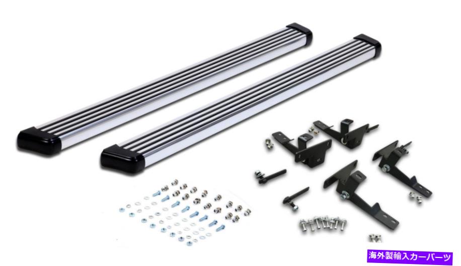 Nerf Bar ランニングボードサイドステップバークロムアルミニウムフィット2011 12 13 14 15ドッジデュランゴ Running Boards side step bar chrome aluminum Fits 2011 12 13 14 15 Dodge Durango【並行輸入品】