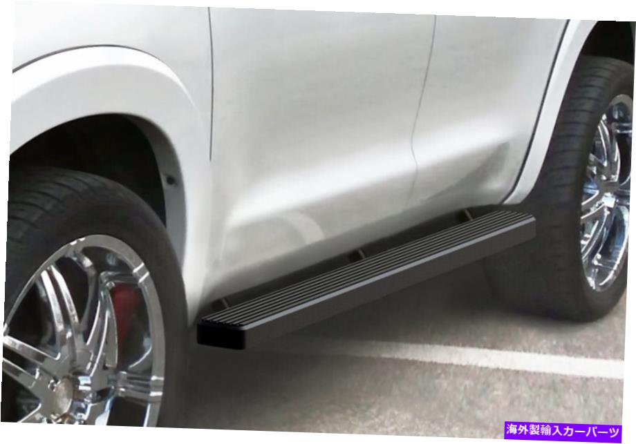Nerf Bar iboardランニングボード4インチマットブラックフィット08-22トヨタセコイア iBoard Running Boards 4 inches Matte Black Fit 08-22 Toyota Sequoia【並行輸入品】