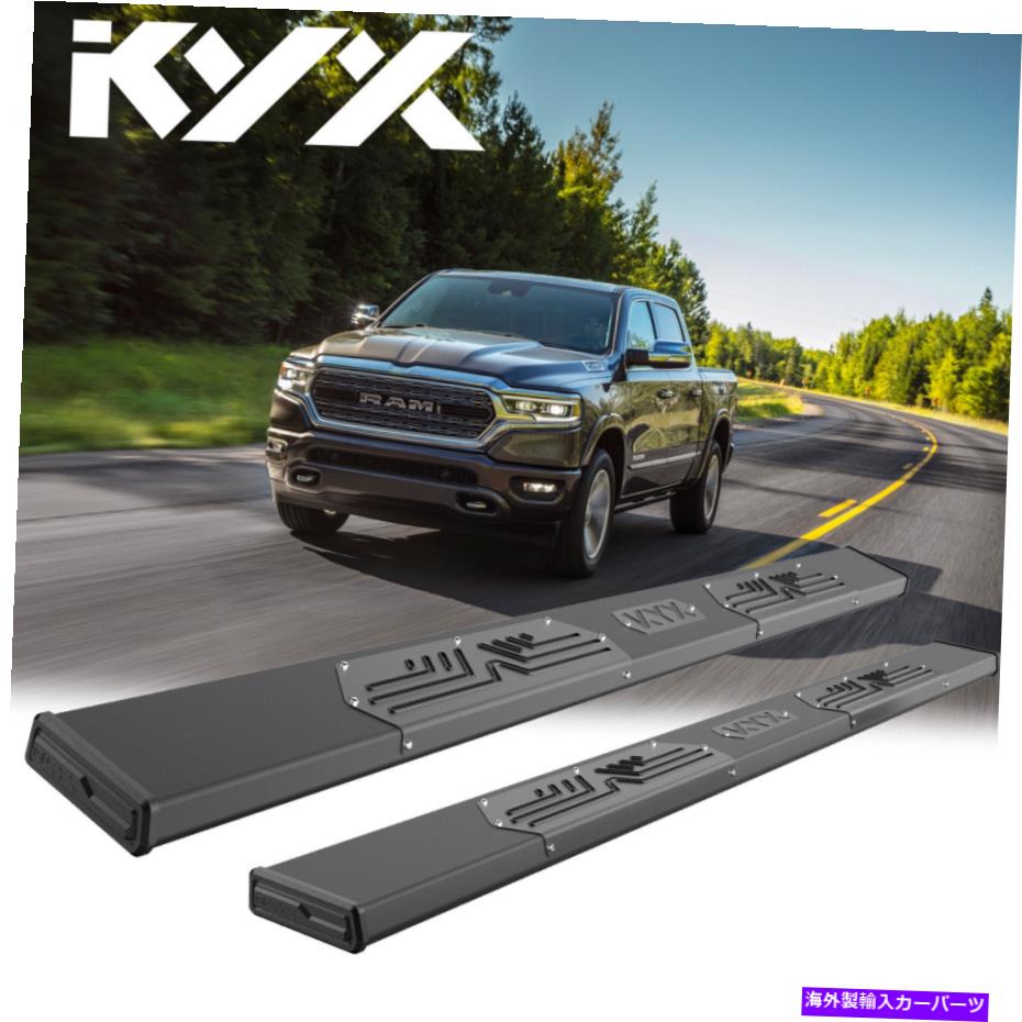 Nerf Bar 2019-2022 Dodge Ram 1500クルーキャブランニングボードNERFバーサイドステップ6 \