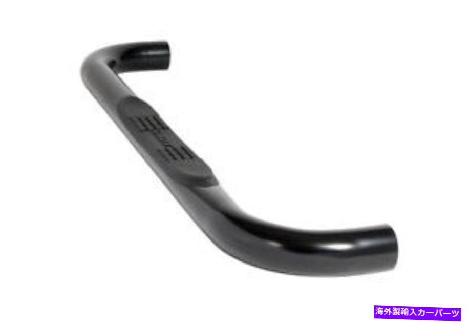 Nerf Bar シボレーgmc c/kピックアップタホエコン用のディージー3インチウルトラブラックナーフバー Dee Zee 3″ Round UltraBlack Nerf Bars For Chevrolet GMC C/K Pickup Tahoe Yukon【並行輸入品】